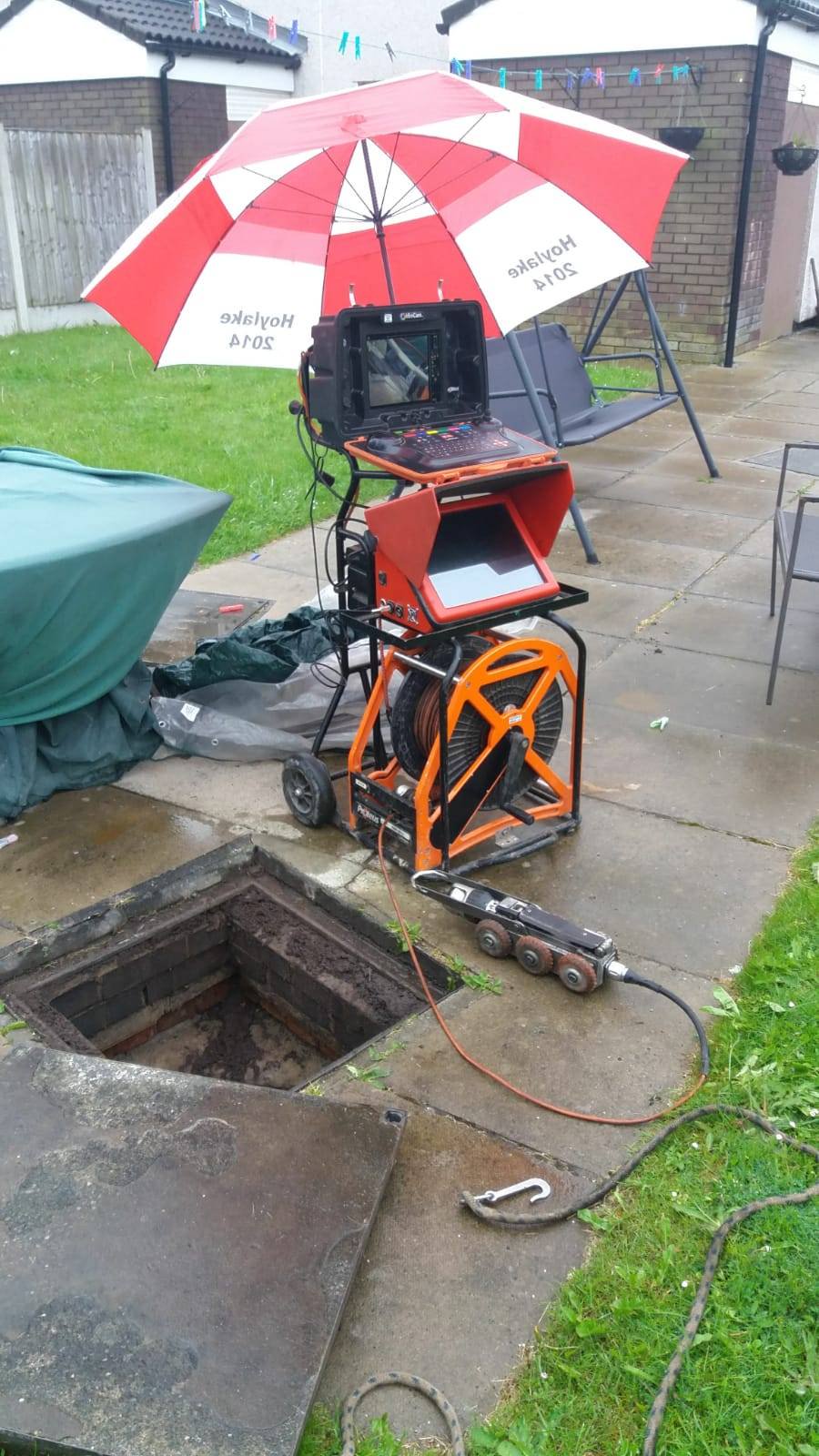 Drain Survey In Central London. Cctv Expertise From Metro Rod.