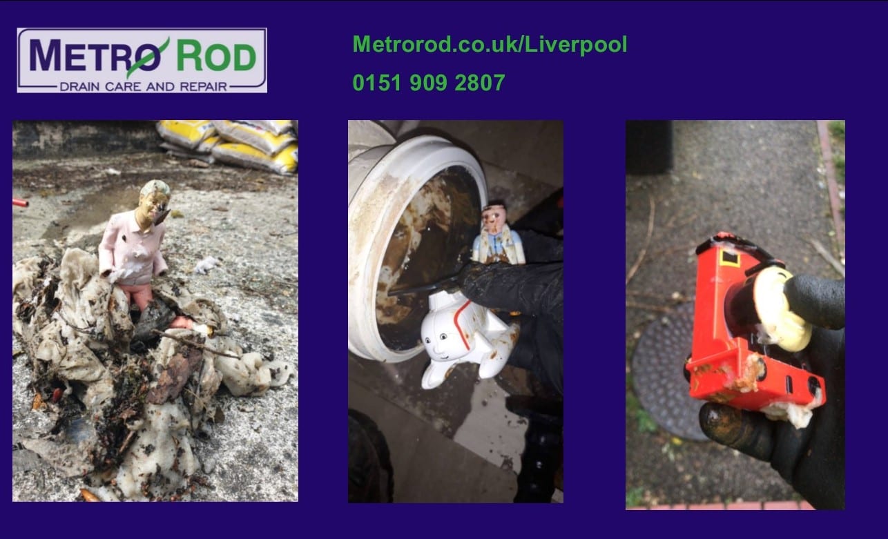 Blocked toilet? slow draining sink? could this be the cause? | metro rod liverpool