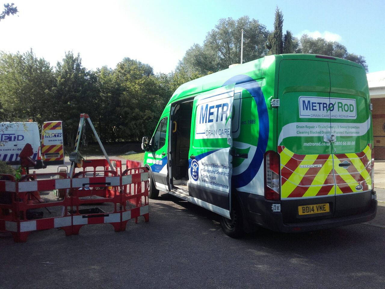 HUGE LEAK FIXED AT LOCAL SCHOOL – METRO ROD BEDFORD