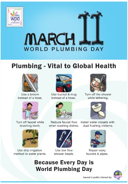 WORLD PLUMBING DAY WITH METRO ROD READING