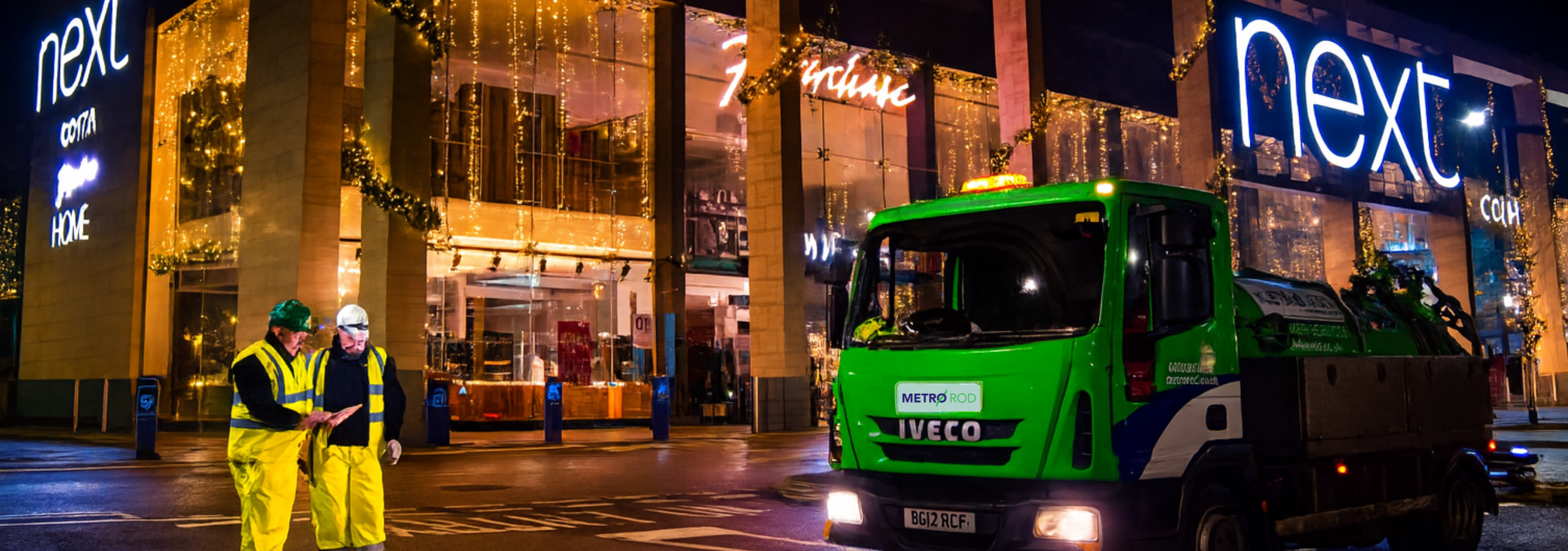 Metro Rod Banner -Emergency 247 Helpline 0800 66 88 00